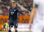 10.04.2026, Fussball 1. Bundesliga 2025/2026, 29.Spieltag, FC Augsburg - TSG 1899 Hoffenheim, in der WWK-Arena Augsburg. Grischa Prömel (TSG 1899 Hoffenheim) in Rage