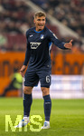 10.04.2026, Fussball 1. Bundesliga 2025/2026, 29.Spieltag, FC Augsburg - TSG 1899 Hoffenheim, in der WWK-Arena Augsburg. Grischa Prömel (TSG 1899 Hoffenheim) in Rage