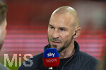 10.04.2026, Fussball 1. Bundesliga 2025/2026, 29.Spieltag, FC Augsburg - TSG 1899 Hoffenheim, in der WWK-Arena Augsburg. Trainer Christian Ilzer (Hoffenheim) beim SKY-Sport Interview.