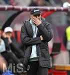 14.04.2026,  WM-Qualifikation Europa, Frauen 2026, 3.Spieltag, Deutschland - Österreich, im Max-Morlock-Stadion Nürnberg, Trainer Alexander Schriebl (Österreich) 