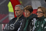 14.04.2026,  WM-Qualifikation Europa, Frauen 2026, 3.Spieltag, Deutschland - Österreich, im Max-Morlock-Stadion Nürnberg, Trainer Christian Wück (li, Deutschland) 