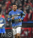 15.04.2026,  Fussball UEFA Championsleague 2025/2026: Viertelfinale Rückspiel,  FC Bayern München - Real Madrid, in der Allianz-Arena München, 
  Kylian Mbappe (Real Madrid) mit Pflaster über dem Auge

