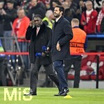 15.04.2026,  Fussball UEFA Championsleague 2025/2026: Viertelfinale Rückspiel,  FC Bayern München - Real Madrid, in der Allianz-Arena München, 
Clarence Seedorf (li, )

