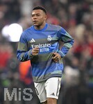 15.04.2026,  Fussball UEFA Championsleague 2025/2026: Viertelfinale Rückspiel,  FC Bayern München - Real Madrid, in der Allianz-Arena München, 
  Kylian Mbappe (Real Madrid) mit Pflaster über dem Auge

