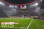 15.04.2026,  Fussball UEFA Championsleague 2025/2026: Viertelfinale Rückspiel,  FC Bayern München - Real Madrid, in der Allianz-Arena München, Choreografie der Südkurve
  


