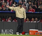 15.04.2026,  Fussball UEFA Championsleague 2025/2026: Viertelfinale Rückspiel,  FC Bayern München - Real Madrid, in der Allianz-Arena München, 
  Trainer Vincent Kompany (FC Bayern München) in Rage

