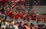 15.04.2026,  Fussball UEFA Championsleague 2025/2026: Viertelfinale Rückspiel,  FC Bayern München - Real Madrid, in der Allianz-Arena München, Die Bayern Fans ausser Rand und Band
  

