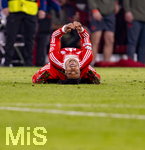15.04.2026,  Fussball UEFA Championsleague 2025/2026: Viertelfinale Rückspiel,  FC Bayern München - Real Madrid, in der Allianz-Arena München, Michael Olise (FC Bayern München) frustriert
