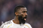 15.04.2026,  Fussball UEFA Championsleague 2025/2026: Viertelfinale Rückspiel,  FC Bayern München - Real Madrid, in der Allianz-Arena München, Antonio Rüdiger (Real Madrid) in Rage