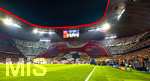 15.04.2026,  Fussball UEFA Championsleague 2025/2026: Viertelfinale Rückspiel,  FC Bayern München - Real Madrid, in der Allianz-Arena München, Fanchoreografie der Südkurve. Alles in unserer Hand.