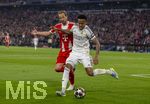 15.04.2026,  Fussball UEFA Championsleague 2025/2026: Viertelfinale Rückspiel,  FC Bayern München - Real Madrid, in der Allianz-Arena München, v.li: Harry Kane (FC Bayern München) gegen Eder Militao (Real Madrid) 