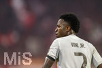 15.04.2026,  Fussball UEFA Championsleague 2025/2026: Viertelfinale Rückspiel,  FC Bayern München - Real Madrid, in der Allianz-Arena München, Vinicius Junior (Real Madrid) nachdenklich 