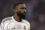 15.04.2026,  Fussball UEFA Championsleague 2025/2026: Viertelfinale Rückspiel,  FC Bayern München - Real Madrid, in der Allianz-Arena München, Antonio Rüdiger (Real Madrid) nachdenklich 