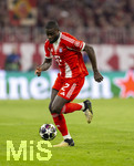 15.04.2026,  Fussball UEFA Championsleague 2025/2026: Viertelfinale Rückspiel,  FC Bayern München - Real Madrid, in der Allianz-Arena München, Dayot Upamecano (FC Bayern München) am Ball 