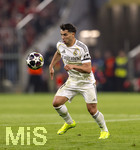 15.04.2026,  Fussball UEFA Championsleague 2025/2026: Viertelfinale Rückspiel,  FC Bayern München - Real Madrid, in der Allianz-Arena München, Brahim Diaz (Real Madrid) am Ball 