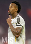15.04.2026,  Fussball UEFA Championsleague 2025/2026: Viertelfinale Rückspiel,  FC Bayern München - Real Madrid, in der Allianz-Arena München, Eder Militao (Real Madrid) 