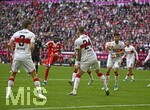 19.04.2026, Fussball Bundesliga 2025/2026, 30.Spieltag, FC Bayern München - VfB Stuttgart, in der Allianz-Arena München,   