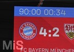 19.04.2026, Fussball Bundesliga 2025/2026, 30.Spieltag, FC Bayern München - VfB Stuttgart, in der Allianz-Arena München,   4:2 nach 90 . Minuten


