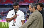 19.04.2026, Fussball Bundesliga 2025/2026, 30.Spieltag, FC Bayern München - VfB Stuttgart, in der Allianz-Arena München,   Trainer Vincent Kompany (FC Bayern München) beim Interview


