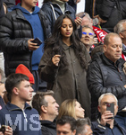 19.04.2026, Fussball Bundesliga 2025/2026, 30.Spieltag, FC Bayern München - VfB Stuttgart, in der Allianz-Arena München, Ines-Sarah Laimer, Frau von Konrad Laimer (FC Bayern München) 
