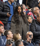 19.04.2026, Fussball Bundesliga 2025/2026, 30.Spieltag, FC Bayern München - VfB Stuttgart, in der Allianz-Arena München, Ines-Sarah Laimer, Frau von Konrad Laimer (FC Bayern München) 