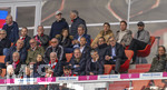 19.04.2026, Fussball Bundesliga 2025/2026, 30.Spieltag, FC Bayern München - VfB Stuttgart, in der Allianz-Arena München, Ehrentribüne, mit: Dieter Hoeness, Ex-Vorstandsvorsitzender Karl-Heinz Rummenigge (FC Bayern München), Ehren-Präsident Uli Hoeneß (FC Bayern München, Hoeness), ROUVEN KASPER (VORSTAND MARKETING UND VERTRIEB, FCB), Sportvorstand Max Eberl (Bayern München), Co-Trainer Benjamin Glück (Nationalmannschaft Deutschland), Trainer Julian Nagelsmann (Nationalmannschaft Deutschland), Antonio Di Salvo (Cheftrainer U21 Deutschland), Präsident Herbert Hainer (FC Bayern), Vorstandsvorsitzender Jan-Christian Dreesen (FC Bayern München), Giovane Elber, Raimund Aumann, 