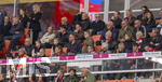 19.04.2026, Fussball Bundesliga 2025/2026, 30.Spieltag, FC Bayern München - VfB Stuttgart, in der Allianz-Arena München, Ehrentribüne, mit: Dieter Hoeness, Ex-Vorstandsvorsitzender Karl-Heinz Rummenigge (FC Bayern München), Ehren-Präsident Uli Hoeneß (FC Bayern München, Hoeness), Helmut Markwort, 