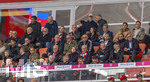 19.04.2026, Fussball Bundesliga 2025/2026, 30.Spieltag, FC Bayern München - VfB Stuttgart, in der Allianz-Arena München, Ehrentribüne, mit: Dieter Hoeness, Ex-Vorstandsvorsitzender Karl-Heinz Rummenigge (FC Bayern München), Ehren-Präsident Uli Hoeneß (FC Bayern München, Hoeness), ROUVEN KASPER (VORSTAND MARKETING UND VERTRIEB, FCB), Sportvorstand Max Eberl (Bayern München), Co-Trainer Benjamin Glück (Nationalmannschaft Deutschland), Trainer Julian Nagelsmann (Nationalmannschaft Deutschland), Antonio Di Salvo (Cheftrainer U21 Deutschland), Präsident Herbert Hainer (FC Bayern), Vorstandsvorsitzender Jan-Christian Dreesen (FC Bayern München), Giovane Elber, Raimund Aumann, 