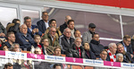 19.04.2026, Fussball Bundesliga 2025/2026, 30.Spieltag, FC Bayern München - VfB Stuttgart, in der Allianz-Arena München, Ehrentribüne, mit: Dieter Hoeness, Ex-Vorstandsvorsitzender Karl-Heinz Rummenigge (FC Bayern München), Ehren-Präsident Uli Hoeneß (FC Bayern München, Hoeness), ROUVEN KASPER (VORSTAND MARKETING UND VERTRIEB, FCB), Sportvorstand Max Eberl (Bayern München), Co-Trainer Benjamin Glück (Nationalmannschaft Deutschland), Trainer Julian Nagelsmann (Nationalmannschaft Deutschland), Antonio Di Salvo (Cheftrainer U21 Deutschland), Präsident Herbert Hainer (FC Bayern), Vorstandsvorsitzender Jan-Christian Dreesen (FC Bayern München), 