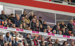 19.04.2026, Fussball Bundesliga 2025/2026, 30.Spieltag, FC Bayern München - VfB Stuttgart, in der Allianz-Arena München, Ehrentribüne, mit: Dieter Hoeness, Ex-Vorstandsvorsitzender Karl-Heinz Rummenigge (FC Bayern München), Ehren-Präsident Uli Hoeneß (FC Bayern München, Hoeness), ROUVEN KASPER (VORSTAND MARKETING UND VERTRIEB, FCB), Sportvorstand Max Eberl (Bayern München), Co-Trainer Benjamin Glück (Nationalmannschaft Deutschland), Trainer Julian Nagelsmann (Nationalmannschaft Deutschland), Antonio Di Salvo (Cheftrainer U21 Deutschland), Präsident Herbert Hainer (FC Bayern), Vorstandsvorsitzender Jan-Christian Dreesen (FC Bayern München), 