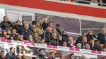 19.04.2026, Fussball Bundesliga 2025/2026, 30.Spieltag, FC Bayern München - VfB Stuttgart, in der Allianz-Arena München, Ehrentribüne, mit: Dieter Hoeness, Ex-Vorstandsvorsitzender Karl-Heinz Rummenigge (FC Bayern München), Ehren-Präsident Uli Hoeneß (FC Bayern München, Hoeness), ROUVEN KASPER (VORSTAND MARKETING UND VERTRIEB, FCB), Sportvorstand Max Eberl (Bayern München), Co-Trainer Benjamin Glück (Nationalmannschaft Deutschland), Trainer Julian Nagelsmann (Nationalmannschaft Deutschland), Antonio Di Salvo (Cheftrainer U21 Deutschland), Präsident Herbert Hainer (FC Bayern), Vorstandsvorsitzender Jan-Christian Dreesen (FC Bayern München), 