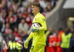 19.04.2026, Fussball Bundesliga 2025/2026, 30.Spieltag, FC Bayern München - VfB Stuttgart, in der Allianz-Arena München, Torwart Alexander Nübel (Stuttgart) 