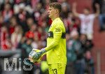 19.04.2026, Fussball Bundesliga 2025/2026, 30.Spieltag, FC Bayern München - VfB Stuttgart, in der Allianz-Arena München, Torwart Alexander Nübel (Stuttgart) 
