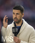 19.04.2026, Fussball Bundesliga 2025/2026, 30.Spieltag, FC Bayern München - VfB Stuttgart, in der Allianz-Arena München, Sami Khedira am DAZN Mikrofon