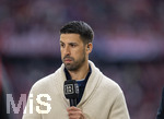 19.04.2026, Fussball Bundesliga 2025/2026, 30.Spieltag, FC Bayern München - VfB Stuttgart, in der Allianz-Arena München, Sami Khedira am DAZN Mikrofon