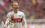 19.04.2026, Fussball Bundesliga 2025/2026, 30.Spieltag, FC Bayern München - VfB Stuttgart, in der Allianz-Arena München, Chris Führich (Stuttgart) unzufrieden
