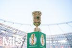 22.04.2026, Fussball DFB-Pokal  2025/2026 Halbfinale, Bayer Leverkusen - FC Bayern München, in der BayArena Leverkusen. DFB-Pokal und der BayArena, 