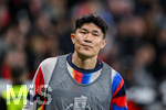 22.04.2026, Fussball DFB-Pokal  2025/2026 Halbfinale, Bayer Leverkusen - FC Bayern München, in der BayArena Leverkusen. Min-Jae Kim (FC Bayern München)  