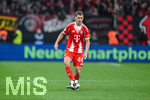 22.04.2026, Fussball DFB-Pokal  2025/2026 Halbfinale, Bayer Leverkusen - FC Bayern München, in der BayArena Leverkusen. Josip Stanisic (FC Bayern München)  