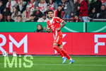 22.04.2026, Fussball DFB-Pokal  2025/2026 Halbfinale, Bayer Leverkusen - FC Bayern München, in der BayArena Leverkusen. Luis Diaz (FC Bayern München)