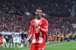 22.04.2026, Fussball DFB-Pokal  2025/2026 Halbfinale, Bayer Leverkusen - FC Bayern München, in der BayArena Leverkusen. Michael Olise (FC Bayern München)