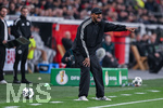 22.04.2026, Fussball DFB-Pokal  2025/2026 Halbfinale, Bayer Leverkusen - FC Bayern München, in der BayArena Leverkusen. Trainer Vincent Kompany (FC Bayern München) 
 

