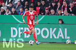 22.04.2026, Fussball DFB-Pokal  2025/2026 Halbfinale, Bayer Leverkusen - FC Bayern München, in der BayArena Leverkusen. Luis Diaz (FC Bayern München)



