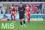 22.04.2026, Fussball DFB-Pokal  2025/2026 Halbfinale, Bayer Leverkusen - FC Bayern München, in der BayArena Leverkusen. Exequiel Palacios (Bayer Leverkusen)  


