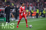 22.04.2026, Fussball DFB-Pokal  2025/2026 Halbfinale, Bayer Leverkusen - FC Bayern München, in der BayArena Leverkusen. Michael Olise (FC Bayern München)



