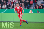 22.04.2026, Fussball DFB-Pokal  2025/2026 Halbfinale, Bayer Leverkusen - FC Bayern München, in der BayArena Leverkusen. Joshua Kimmich (FC Bayern München)



