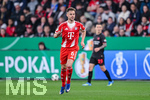 22.04.2026, Fussball DFB-Pokal  2025/2026 Halbfinale, Bayer Leverkusen - FC Bayern München, in der BayArena Leverkusen. Joshua Kimmich (FC Bayern München)


