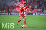 22.04.2026, Fussball DFB-Pokal  2025/2026 Halbfinale, Bayer Leverkusen - FC Bayern München, in der BayArena Leverkusen. Jamal Musiala (FC Bayern München) 


