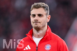 22.04.2026, Fussball DFB-Pokal  2025/2026 Halbfinale, Bayer Leverkusen - FC Bayern München, in der BayArena Leverkusen. Josip Stanisic (FC Bayern München)  



