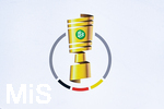 22.04.2026, Fussball DFB-Pokal  2025/2026 Halbfinale, Bayer Leverkusen - FC Bayern München, in der BayArena Leverkusen. Feature Logo DFB-Pokal, 



